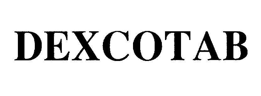 Mẫu nhãn hiệu DEXCOTAB