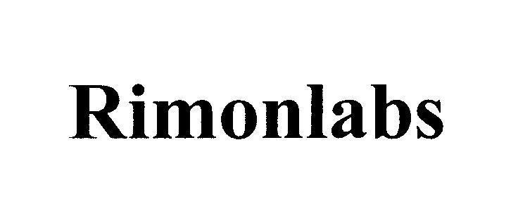 Mẫu nhãn hiệu Rimonlabs