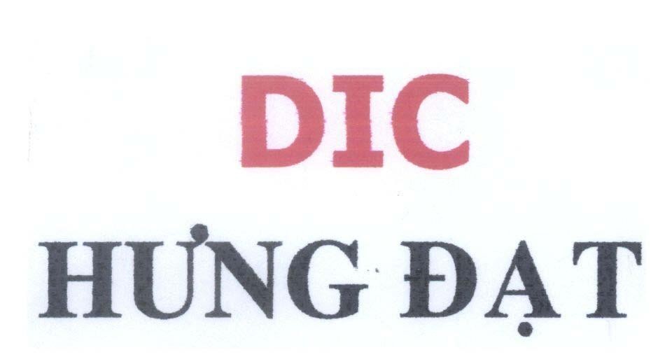 Mẫu nhãn hiệu Hưng Đạt DIC