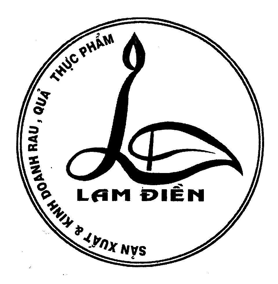 Mẫu nhãn hiệu Lam Điền L Đ Sản Xuất & Kinh Doanh Rau, Quả Thực Phẩm