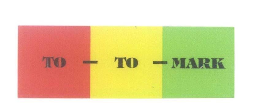 Mẫu nhãn hiệu TO - TO - MARK