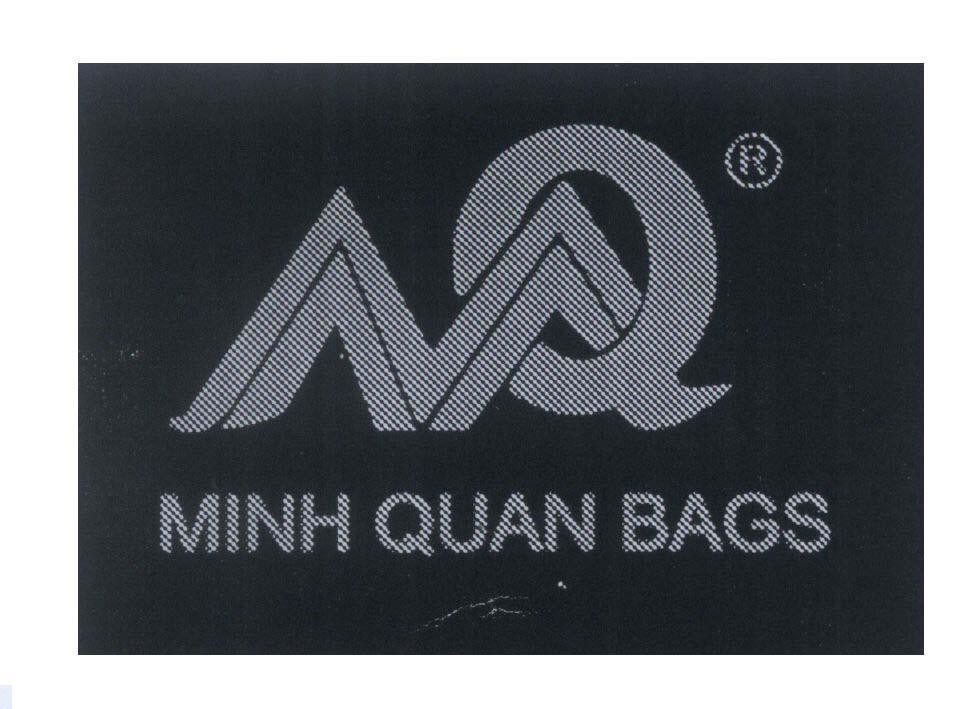 Mẫu nhãn hiệu MINH QUAN BAGS MQ