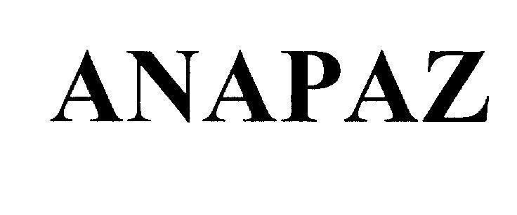 Mẫu nhãn hiệu ANAPAZ