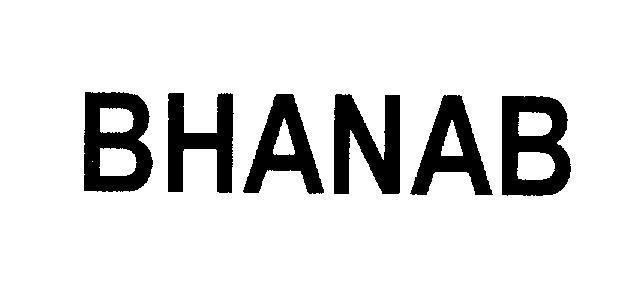 Mẫu nhãn hiệu BHANAB