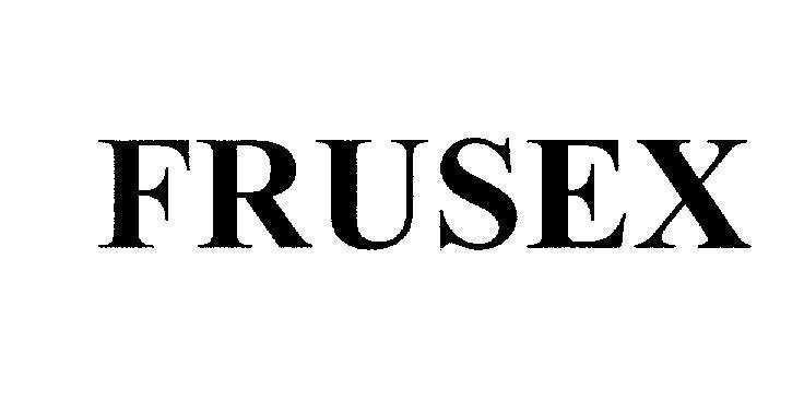 Mẫu nhãn hiệu FRUSEX
