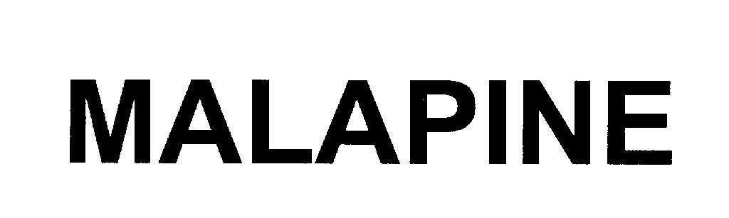 Mẫu nhãn hiệu MALAPlNE