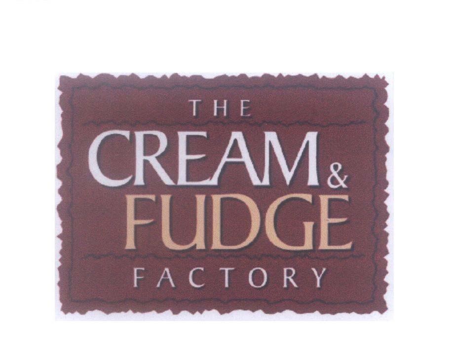 Mẫu nhãn hiệu THE CREAM & FUDGE FACTORY