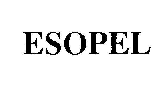 Mẫu nhãn hiệu ESOPEL