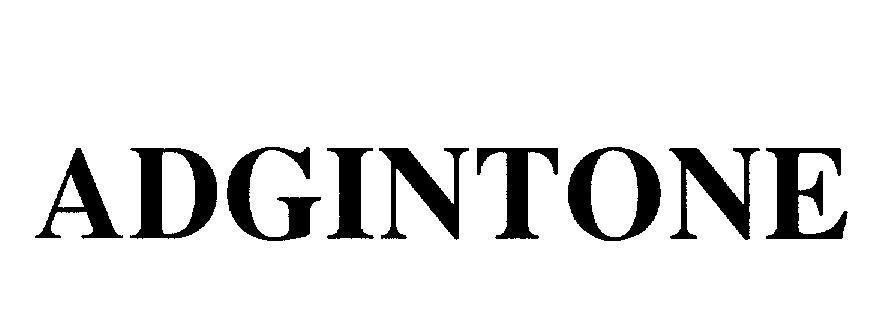 Mẫu nhãn hiệu ADGINTONE