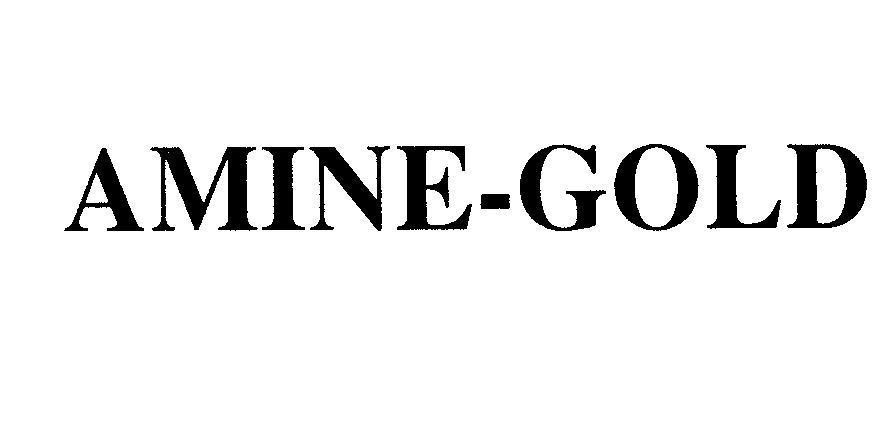 Mẫu nhãn hiệu AMINE-GOLD