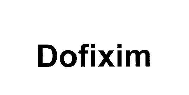 Mẫu nhãn hiệu Dofixim