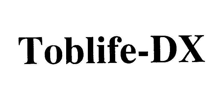 Mẫu nhãn hiệu Toblife-DX