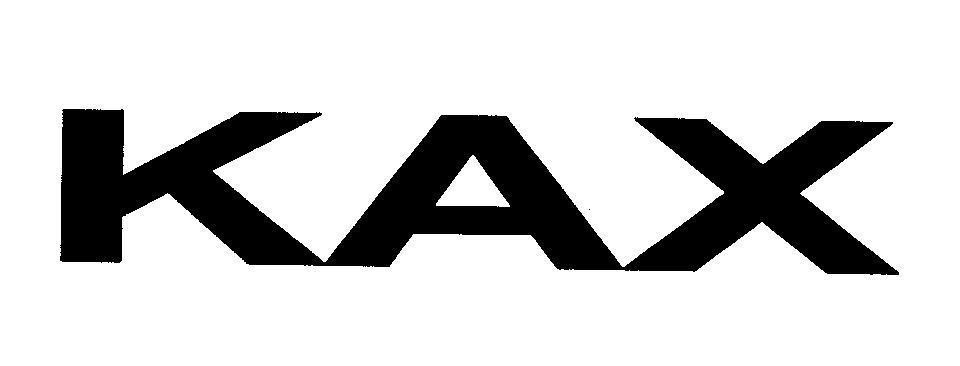 Mẫu nhãn hiệu KAX