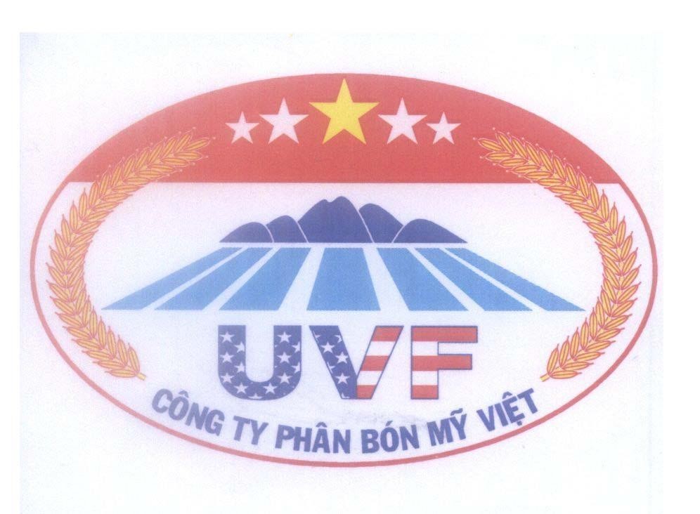 Mẫu nhãn hiệu Công Ty Phân Bón Mỹ Việt UVF