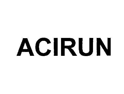 Mẫu nhãn hiệu ACIRUN