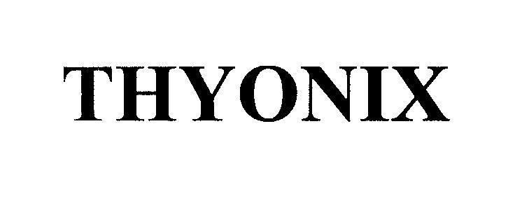 Mẫu nhãn hiệu THYONIX