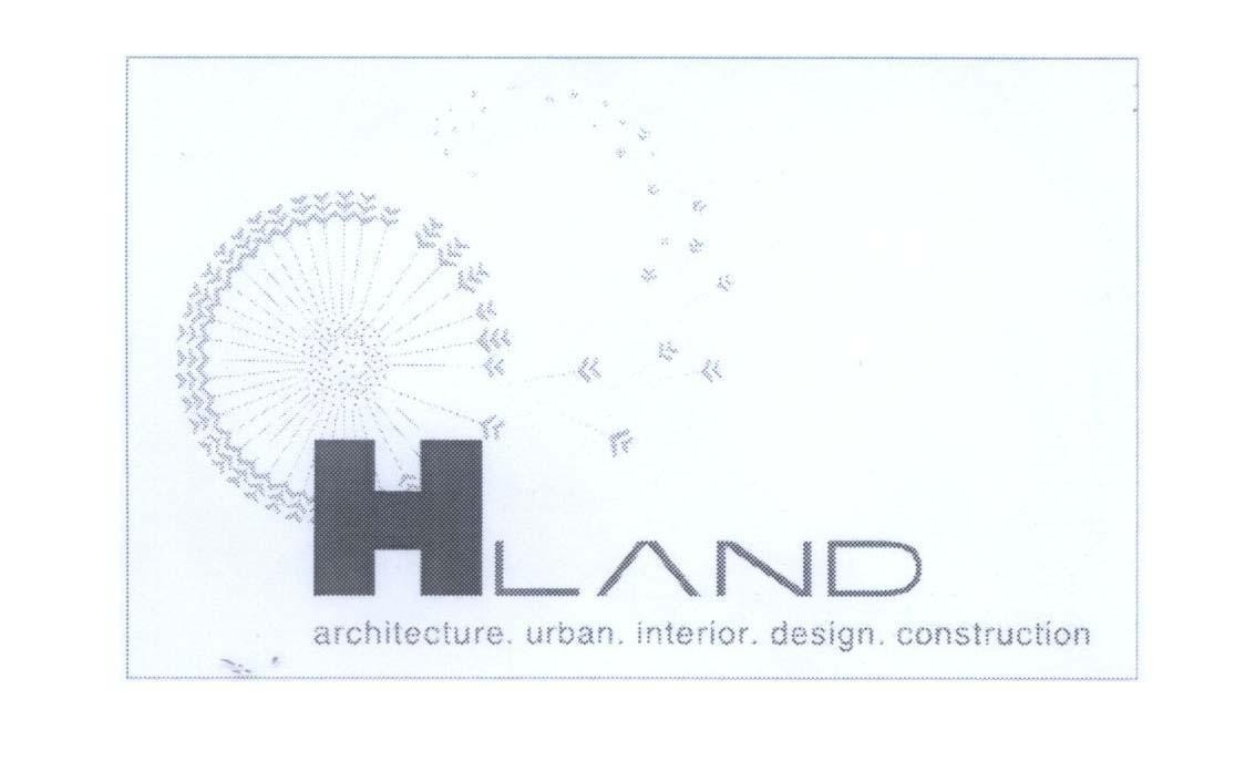 Mẫu nhãn hiệu HLAND H LAND architecture, urban, interior, design, construction
