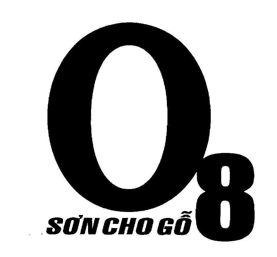 Mẫu nhãn hiệu O8 Sơn Cho Gỗ