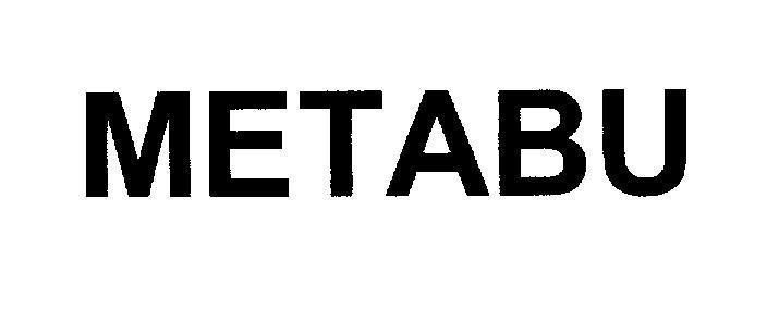 Mẫu nhãn hiệu METABU