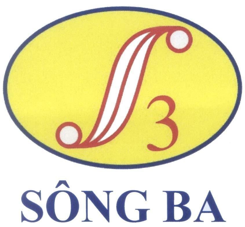 Mẫu nhãn hiệu SÔNG BA S3 S 3
