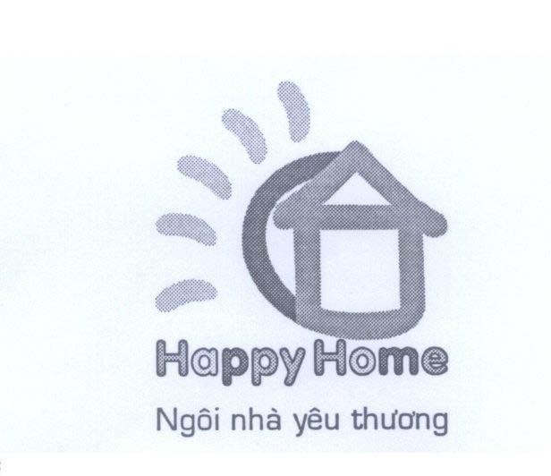 Mẫu nhãn hiệu Happy Home Ngôi nhà yêu thương