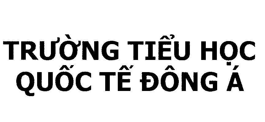 Mẫu nhãn hiệu Trường Tiểu Học Quốc Tế Đông á