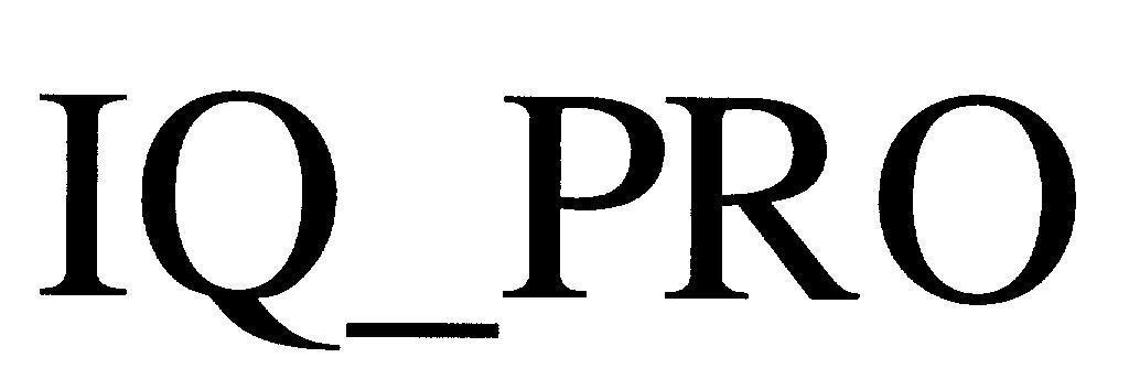 Mẫu nhãn hiệu IQ _ PRO