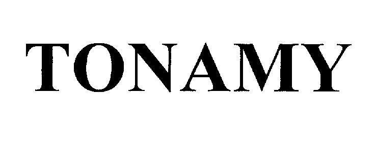 Mẫu nhãn hiệu TONAMY