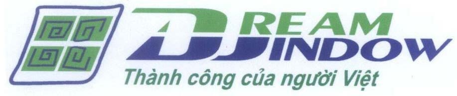 Mẫu nhãn hiệu DREAM WINDOW D REAM W INDOW JINDOW Thành công của người Việt