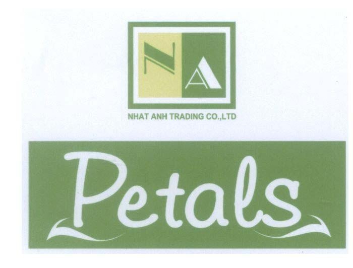 Mẫu nhãn hiệu NHAT ANH TRADING CO., LTD Petals N A NA