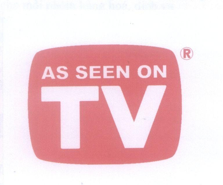 Mẫu nhãn hiệu TV AS SEEN ON
