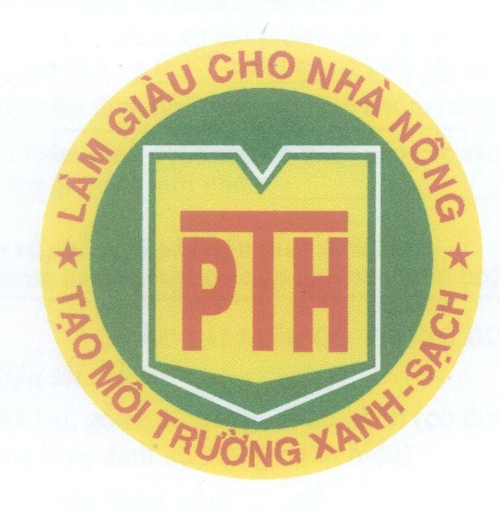 Mẫu nhãn hiệu PTH Làm Giàu Cho Nhà Nông Tạo Môi Trường Xanh - Sạch