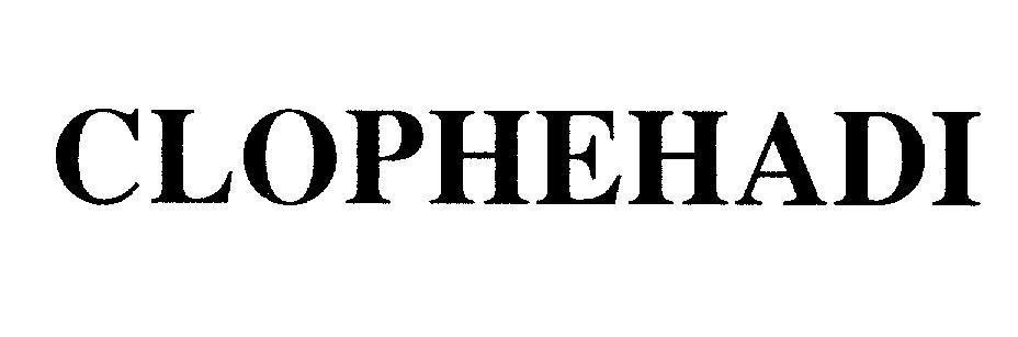 Mẫu nhãn hiệu CLOPHEHADI