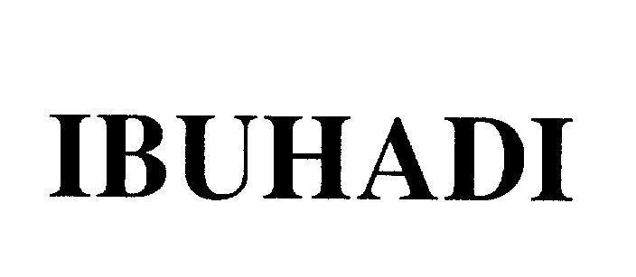 Mẫu nhãn hiệu IBUHADI