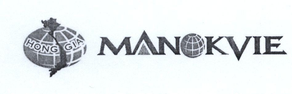 Mẫu nhãn hiệu HONG GIA MANOKVIE MAN O KVIE