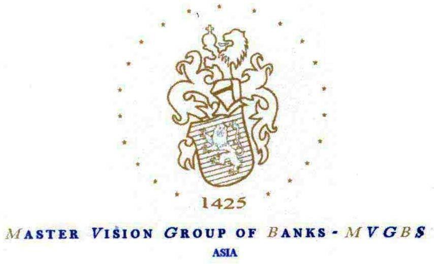 Mẫu nhãn hiệu MASTER VISION GROUP OF BANKS - MVGBS ASIA 1425