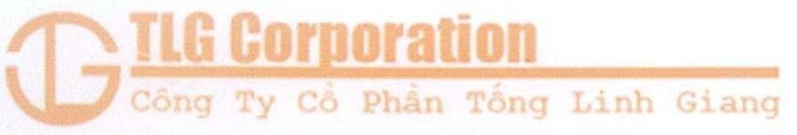 Mẫu nhãn hiệu Công ty cổ phần Tống Linh Giang TLG Corporation