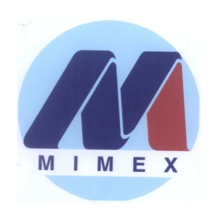 Mẫu nhãn hiệu MIMEX NM N M