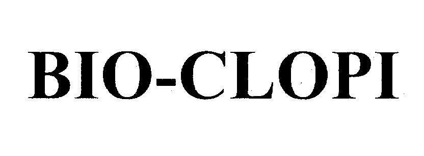 Mẫu nhãn hiệu BIO - CLOPI