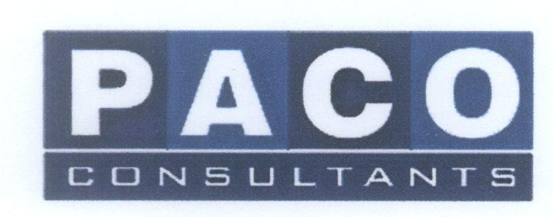 Mẫu nhãn hiệu PACO CONSULTANTS