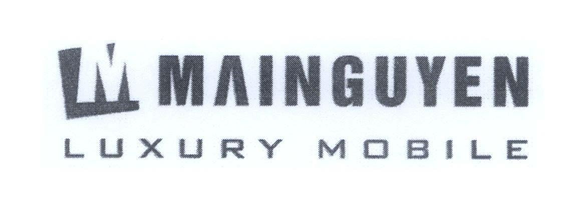 Mẫu nhãn hiệu MAINGUYEN M LUXURY MOBILE
