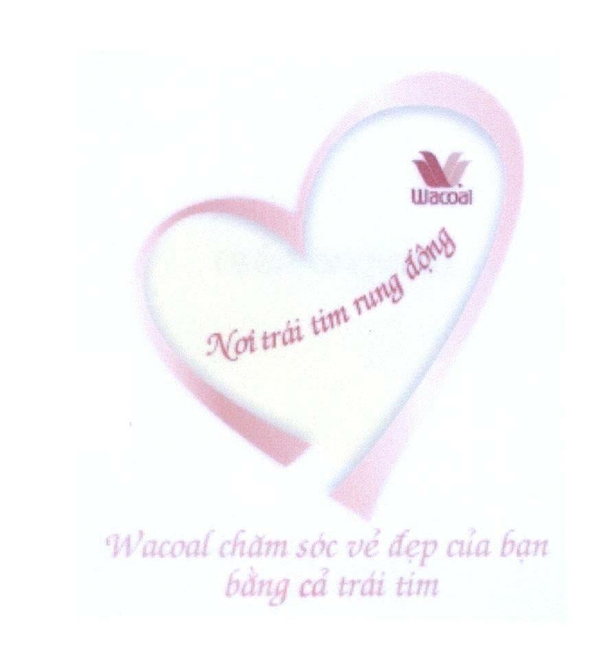 Mẫu nhãn hiệu Wacoal V W Nơi trái tim rung động Wacoal chăm sóc vẻ đẹp của bạn bằng cả trái tim