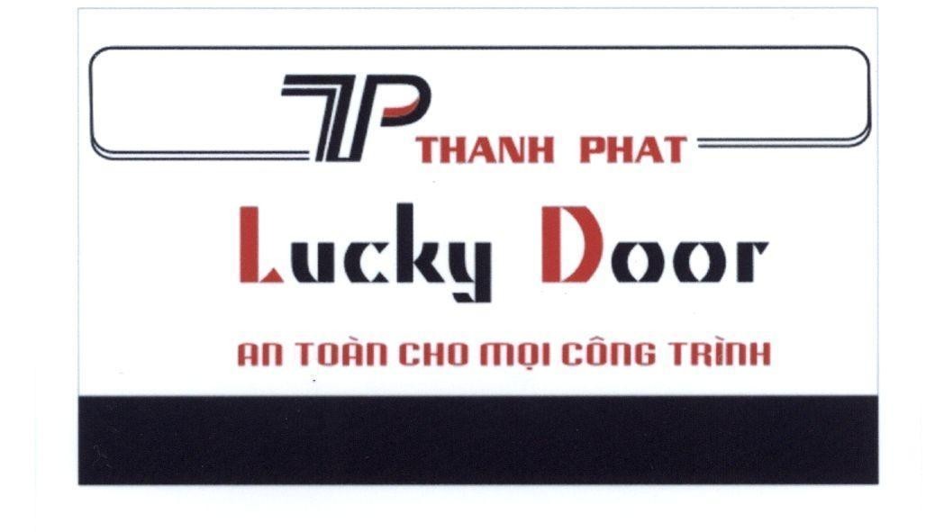 Mẫu nhãn hiệu THANH PHAT TP T P Lucky Door An Toàn Cho Mọi Công Trình