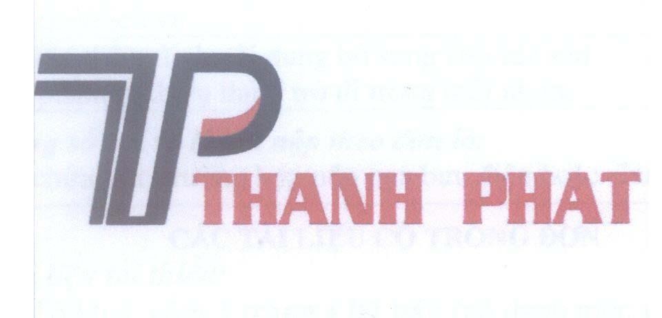 Mẫu nhãn hiệu THANH PHAT TP T P