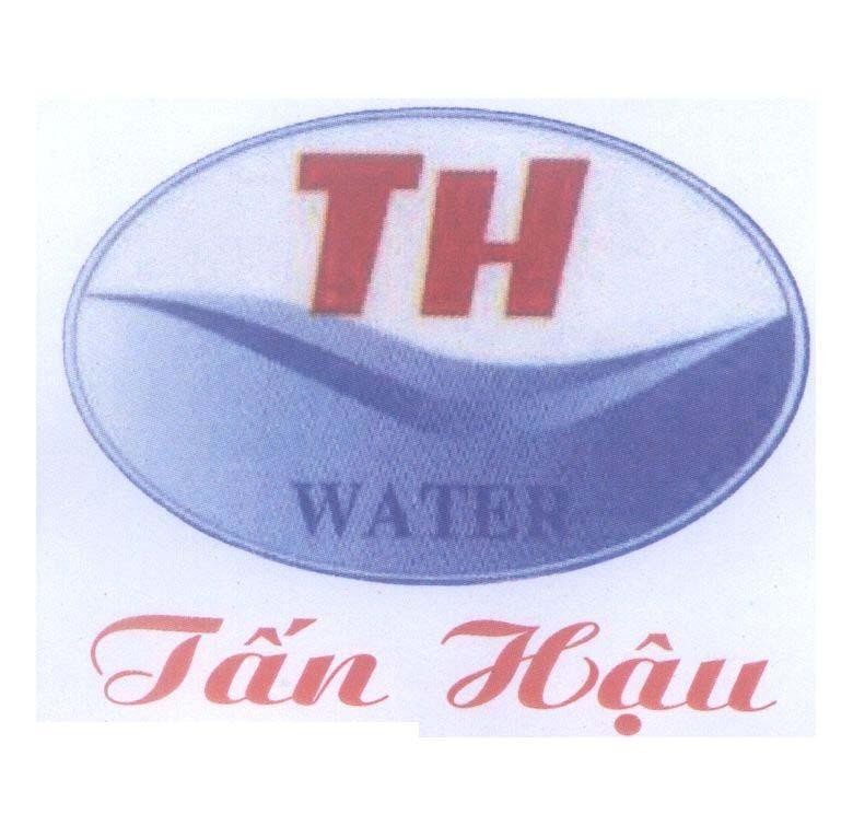 Mẫu nhãn hiệu Tấn Hậu TH WATER
