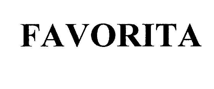 Mẫu nhãn hiệu FAVORITA