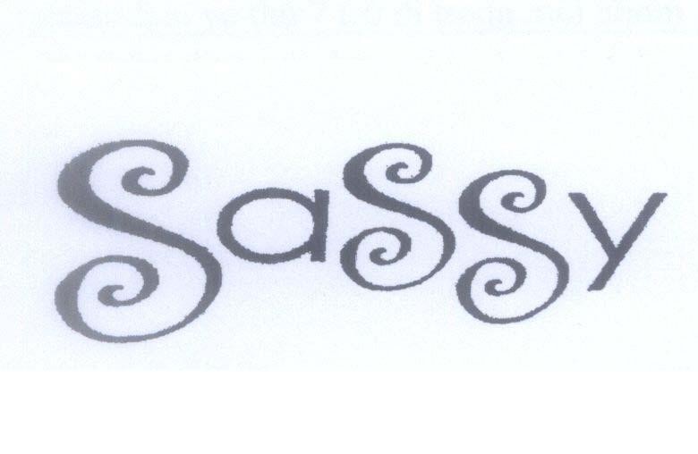 Mẫu nhãn hiệu SaSSy