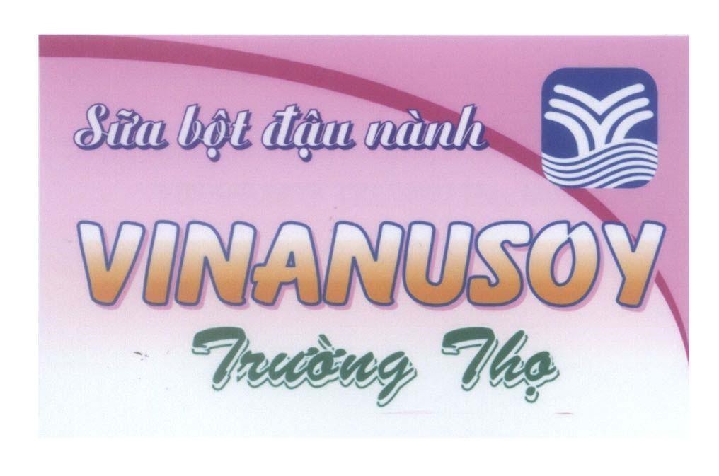 Mẫu nhãn hiệu VINANUSOY V Y Trường Thọ Sữa bột đậu nành