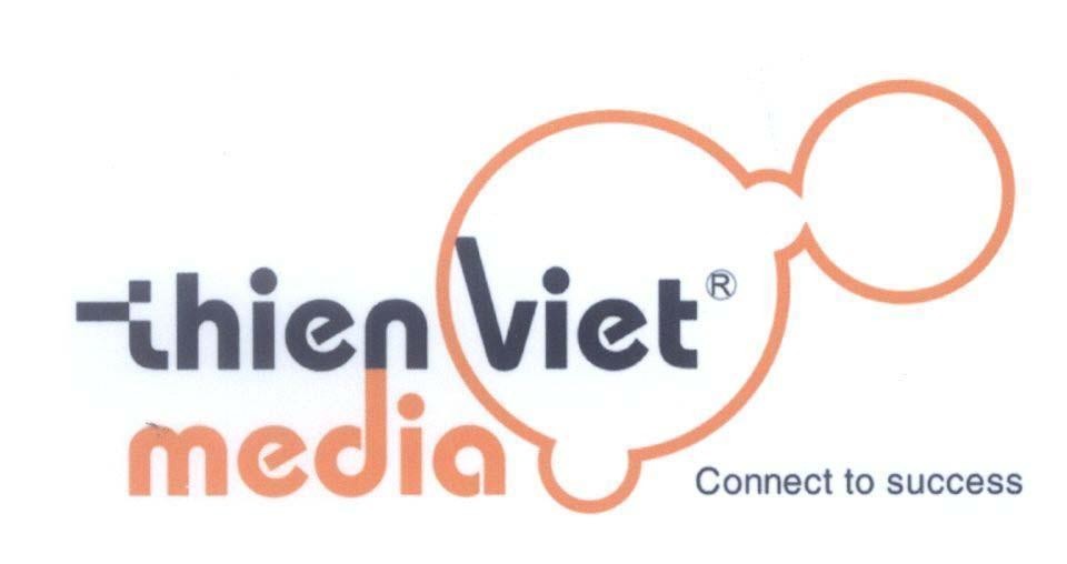 Mẫu nhãn hiệu Thien Viet media Connect to success