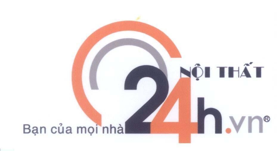 Mẫu nhãn hiệu 24h.vn Nội Thất Bạn của mọi nhà